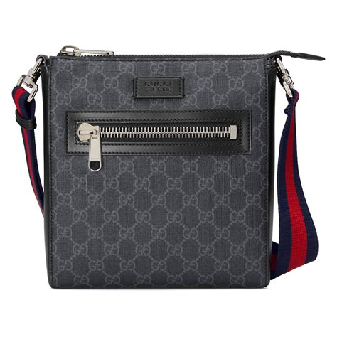 crossbody bag gucci men|Gucci shoulder bag men's black.